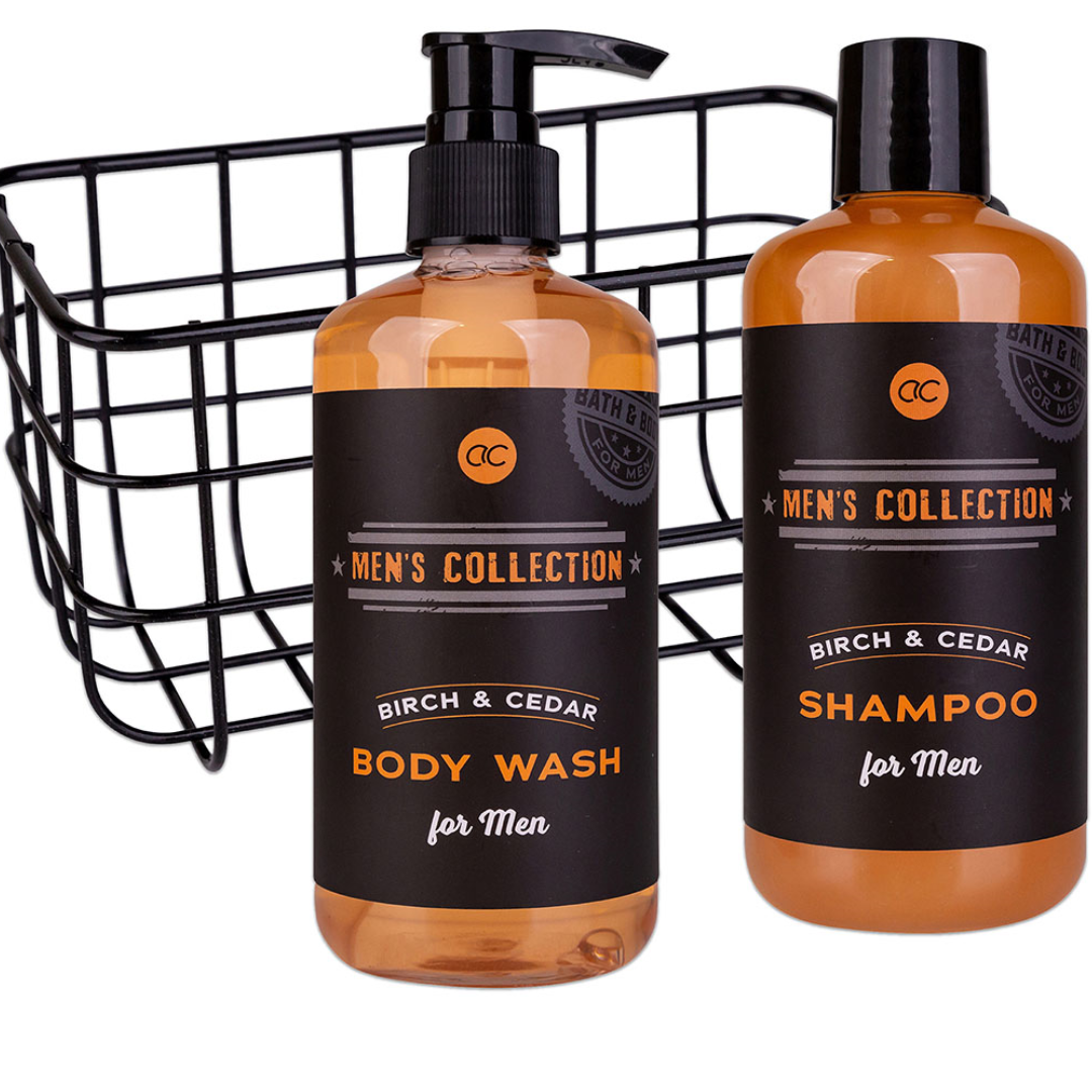 Gift set MEN'S COLLECTION in wire basket - Image 2