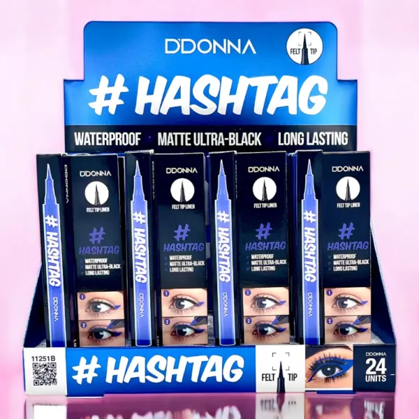 #Hashtag 24H Liquid Eyeliner blue - Image 5