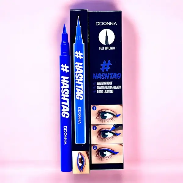 #Hashtag 24H Liquid Eyeliner blue