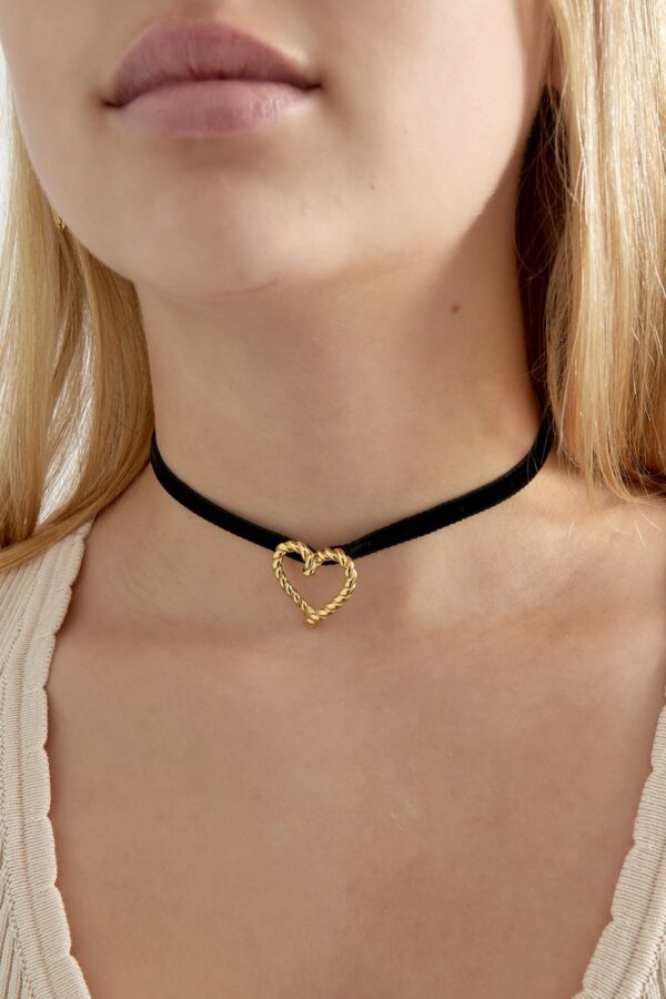 Twisted Love Necklace – Χρυσό με Καρδιά