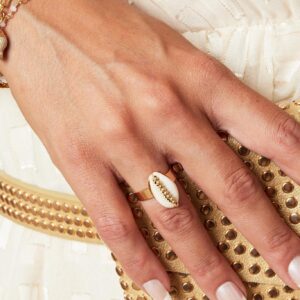 Δαχτυλίδι “Shell Obsession” – Χρυσό Χρώμα