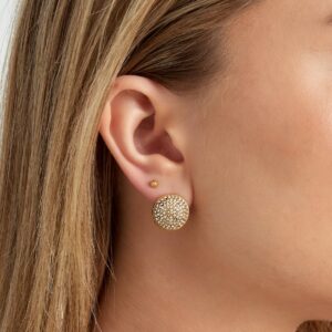 Σκουλαρίκια Daily Sparkle Hoops – Ασημί