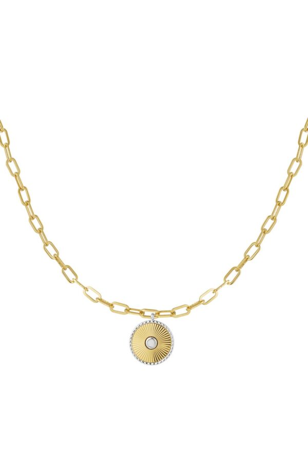 Κολιέ Link with Detail – Χρυσό - Image 2