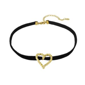 Twisted Love Necklace – Χρυσό με Καρδιά