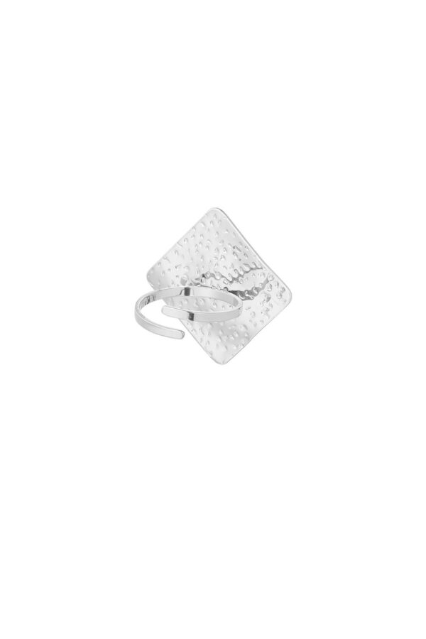 Vintage Statement Ring – Σφυρήλατο Ασημί - Image 4