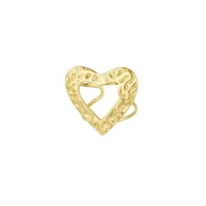 Δαχτυλίδι Textured Love – Χρυσό