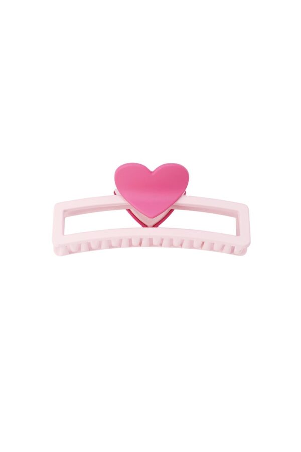 Κλάμερ Heart Handle – Ροζ - Image 2