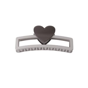 Κλάμερ Heart Handle – Σκούρο Γκρι