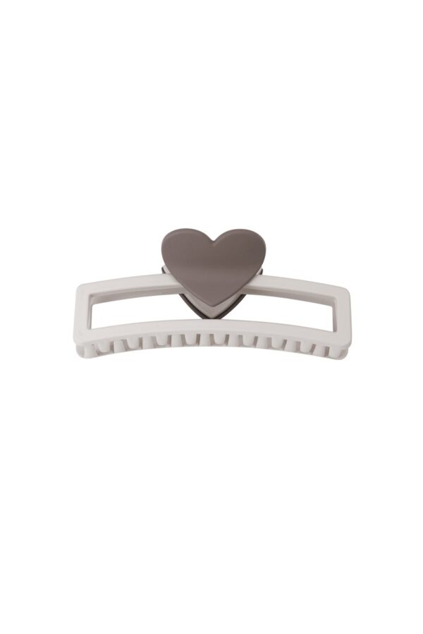 Κλάμερ Heart Handle – Μπεζ - Image 3