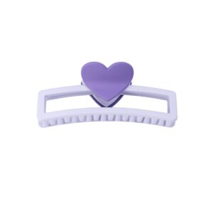Κλάμερ Heart Handle – Μωβ