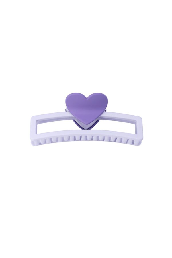 Κλάμερ Heart Handle – Μωβ