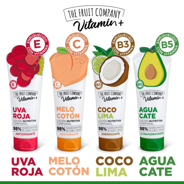 Body Lotion Vitamin+ Red Grape -The Fruit Company - Image 4