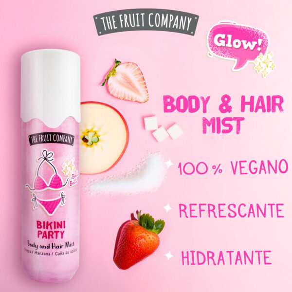 GLOW Body &Hair Mist  "Bikini Party"– The Fruit Company
