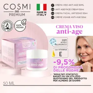 COSMI Κρέμα Προσώπου Anti-Age με Υαλουρονικό Οξύ – 50ml