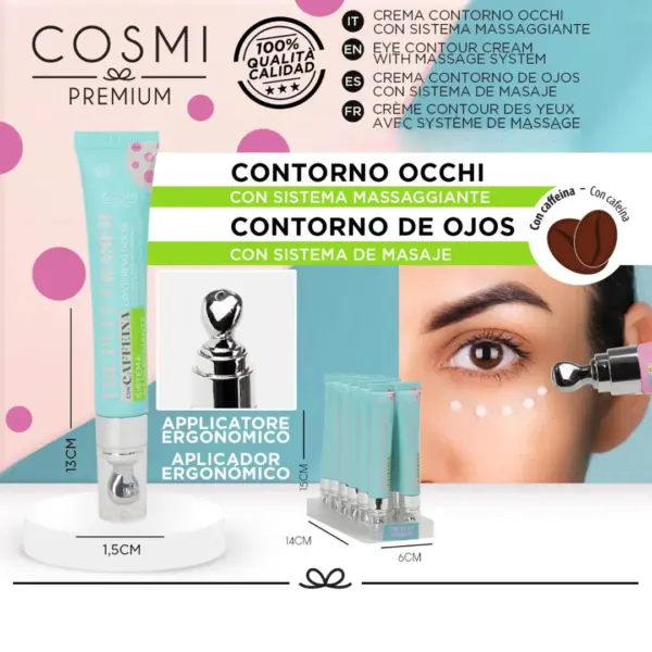 Eye Contour Cream με Καφεΐνη