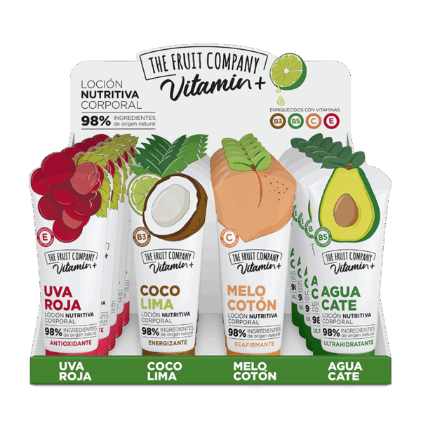 Body Lotion Vitamin+ Red Grape -The Fruit Company - Image 3