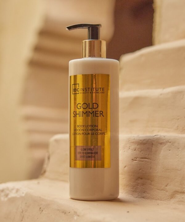 IDC Institute Gold Shimmer – Λοσιόν Σώματος με Χρυσή Λάμψη
