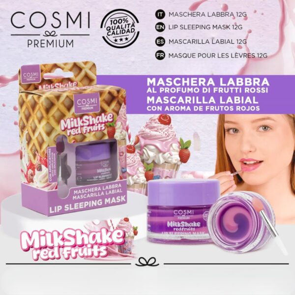Lip Sleeping Mask – Milkshake & Red Fruits
