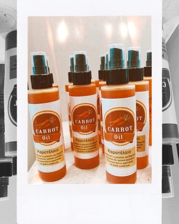 CARROT OIL-DEEP TAN 100% Φυτικό - Image 4