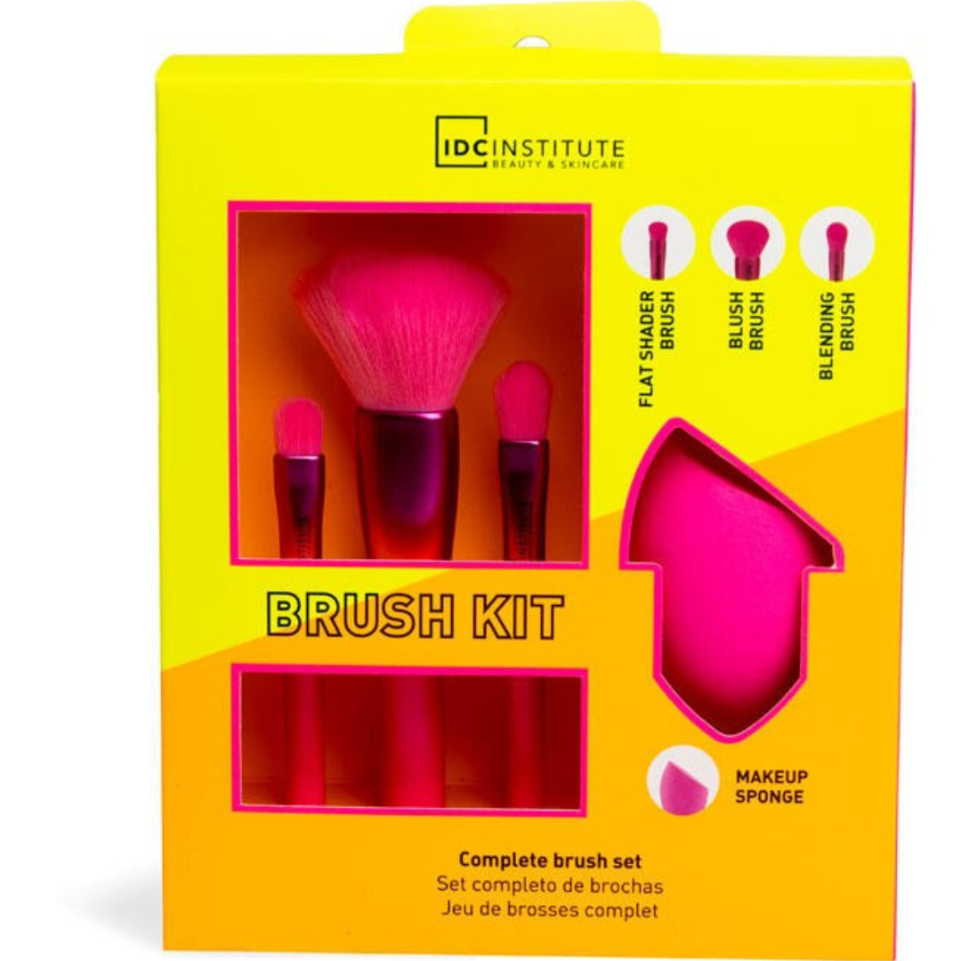 Σετ Πινέλων & Σφουγγαριού Μακιγιάζ – IDC Institute