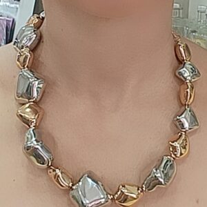 Κολιέ RO Accessories – Διχρωμία & Δύναμη σε Ένα Κομμάτι