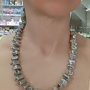 Κολιέ RO Accessories – Κομψότητα με Ασημί Λάμψη