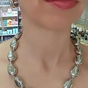 Κολιέ RO Accessories – Ροή & Αρμονία σε Ασημί Απόχρωση
