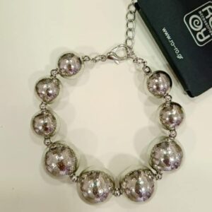 Βραχιόλι RO Accessories – Εκθαμβωτική Πληρότητα σε Ασημί