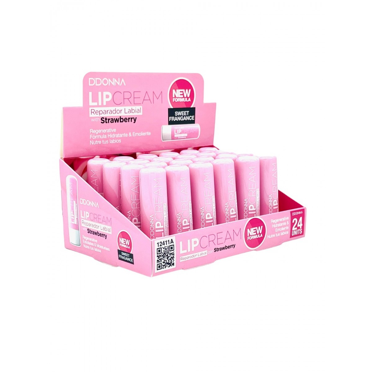 Lip Cream Balm Strawberry DDonna - Image 3