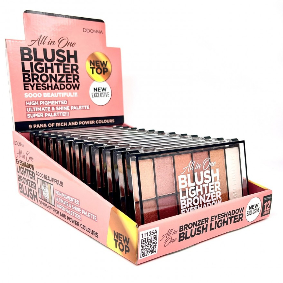 Eyeshadow All In One A Blush + Lighter + Bronzer - Image 4