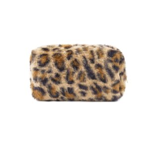 Soft Leopard Makeup Bag –Camel (Καμηλό)