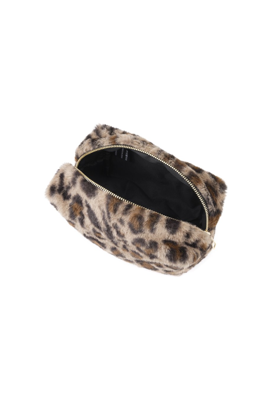 Soft Leopard Makeup Bag –Camel (Καμηλό) - Image 2