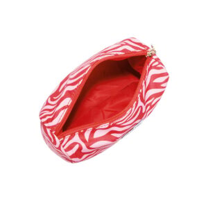 Makeup Bag Mixed Color-Wine Red