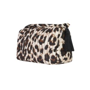 Makeup Bag: Leopard Print