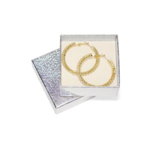 Copper Hoop Earrings: Η Χρυσή Λάμψη των Ζιργκόν! 💎