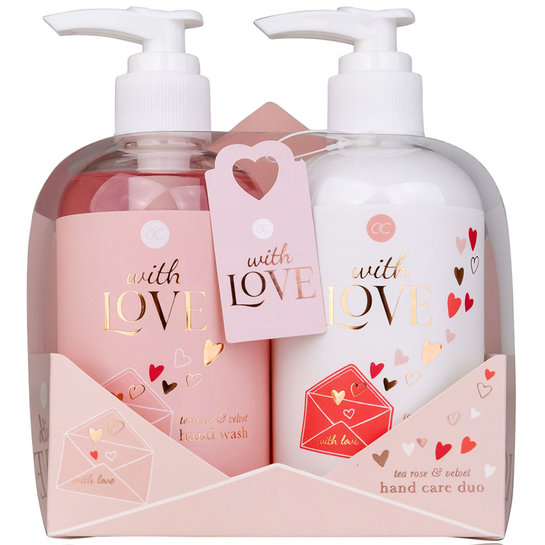 🌸 Accentra Hand & Body Care Set – WITH LOVE 🌸