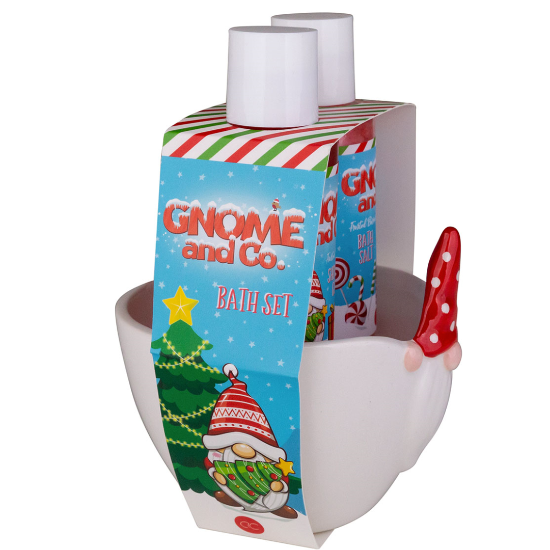 Bath Set GNOME & CO. – Η Μαγεία των Χριστουγέννων στο Μπάνιο Σου! 🎄🛁 - Image 2