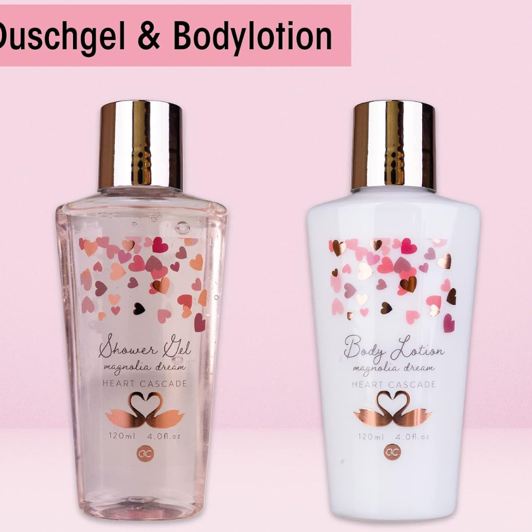 Bath Set HEART CASCADE – Αγάπη, Άρωμα & Λάμψη σε κάθε στιγμή! 💖✨ - Image 4
