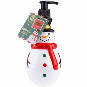 ⛄ Hand Soap SNOWMAN – Frosted Cranberry 🎄