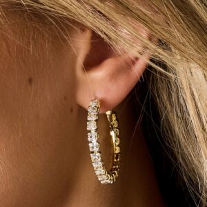 Copper Hoop Earrings: Η Χρυσή Λάμψη