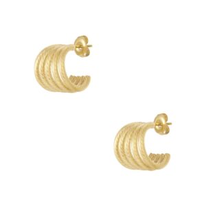 Stainless Steel Stud Earrings: Η Απλότητα του Χρυσού! ⭐