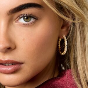 Copper Hoop Earrings: Η Χρυσή Λάμψη