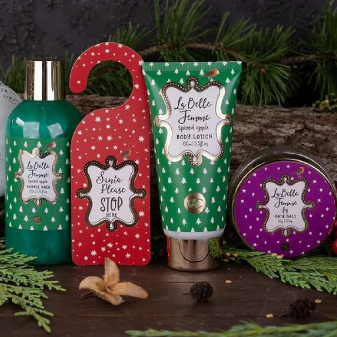 🎁 La Belle Femme Noël – Christmas Eve Box (σε κουτί-βιβλίο) ✨ - Image 3