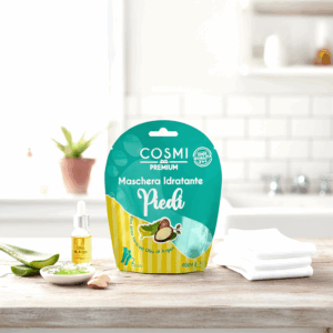 COSMI Aloe Vera&Olio di Argan – Ενυδατική Μάσκα Ποδιών σε Κάλτσα