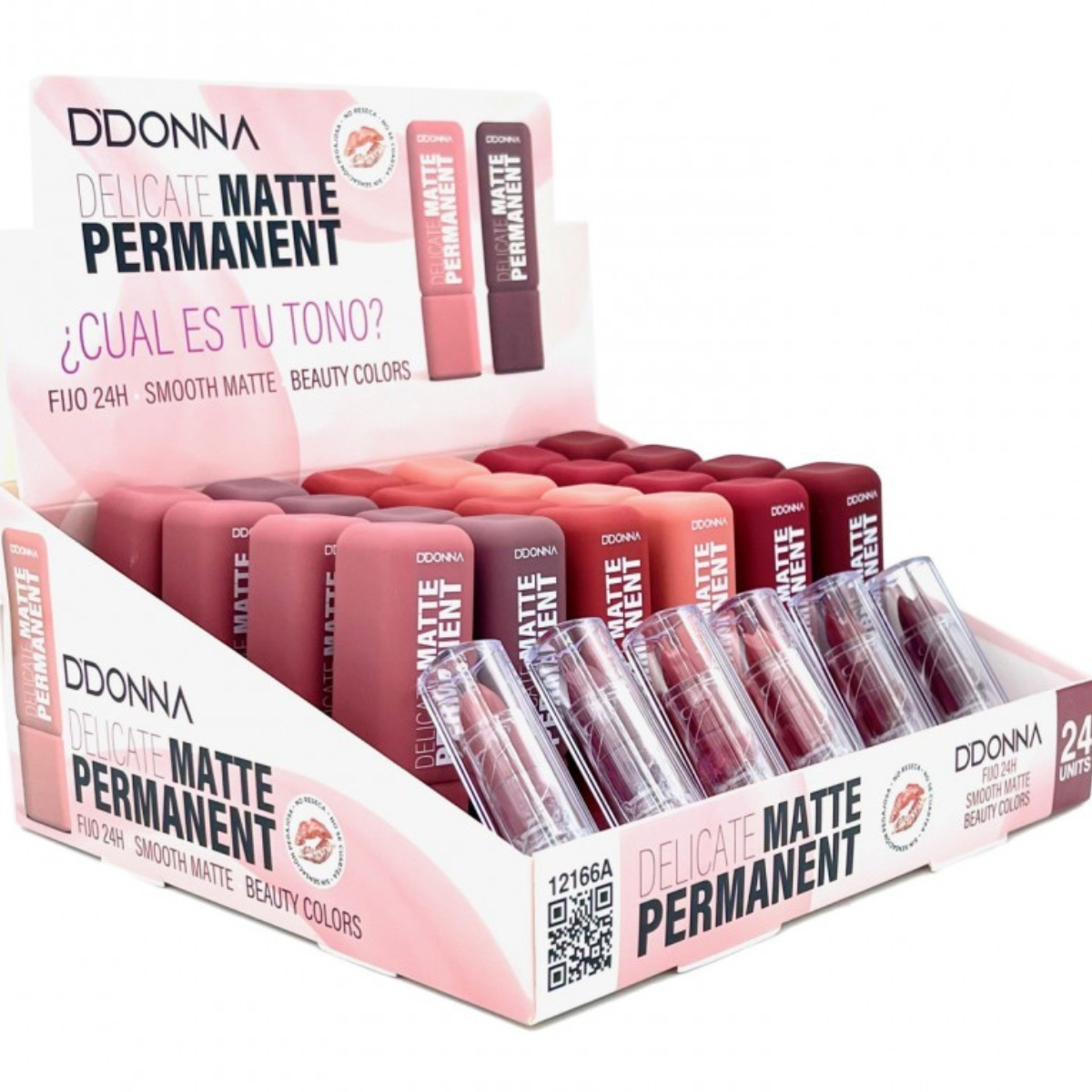 κραγιόν ddonna delicate matte ματ υφή