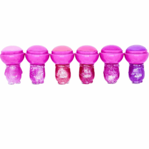 D'DONNA GLOSS & LIP BALM ΑΡΚΟΥΔΑΚΙ 2-σε-1 με άρωμα φράουλα και κρέμας.