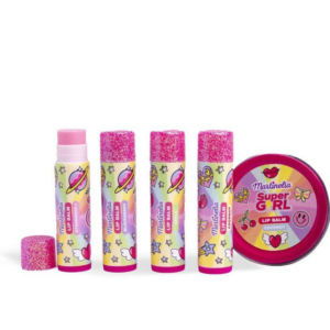 σετ 5 παιδικά lip balm Martinelia Super Girl χωρίς paraben