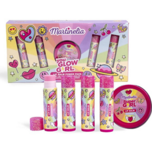 παιδικά lip balm stick και βαζάκι Martinelia Super Girl