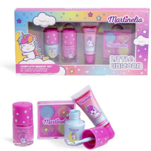 Παιδικό σετ μακιγιάζ μονόκερος Martinelia Little Unicorn με υδατοδιαλυτά καλλυντικά