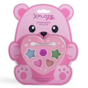 Παιδικό μακιγιάζ Bear Explode Fun με σκιές αστεριών και καρδιών